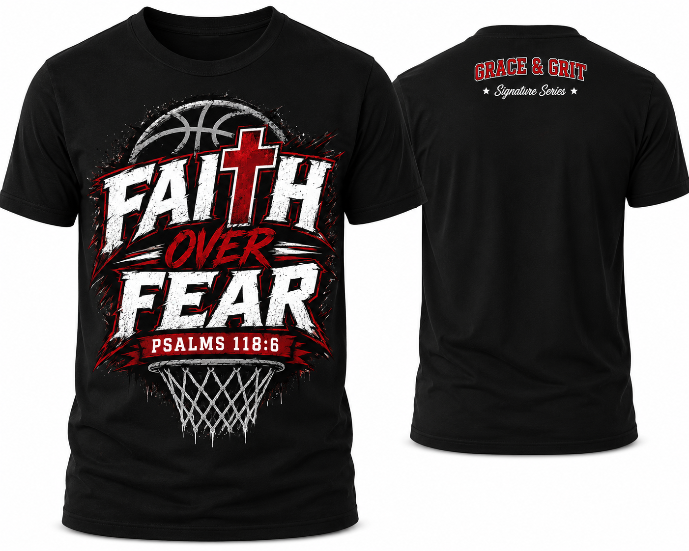 Faith Over Fear™ – Hardwood Edition