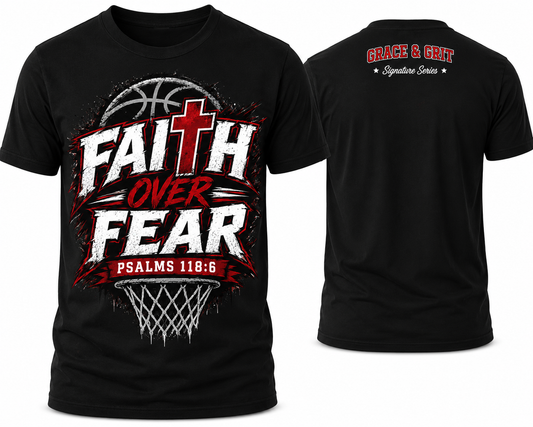 Faith Over Fear™ – Hardwood Edition