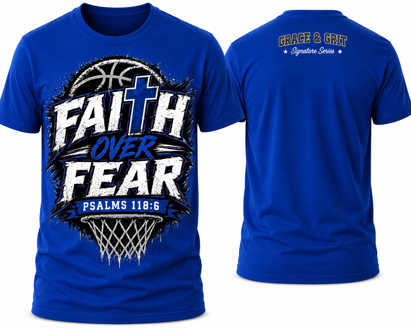 Faith Over Fear™ – Hardwood Edition
