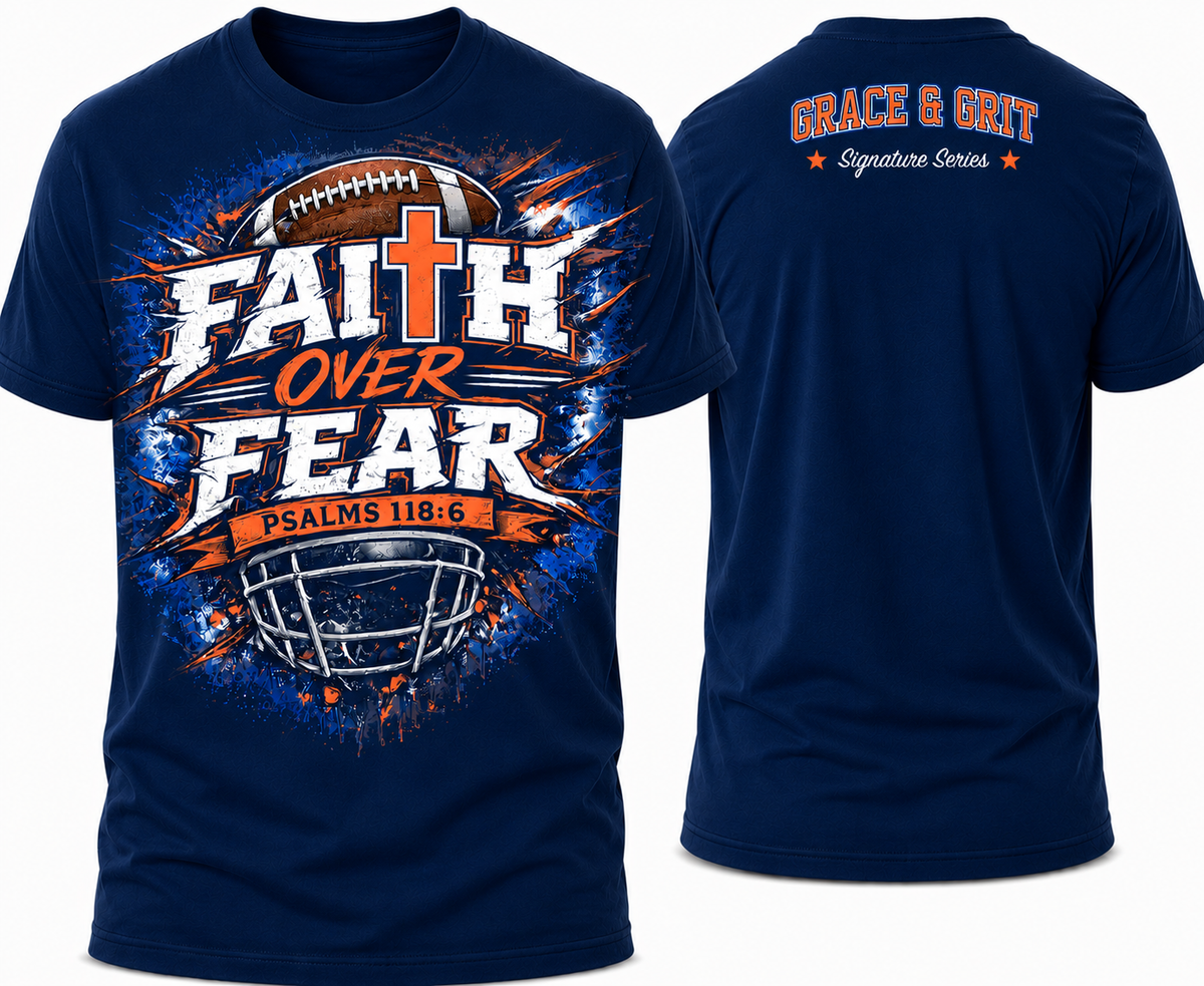 Faith Over Fear™ – Gridiron Edition