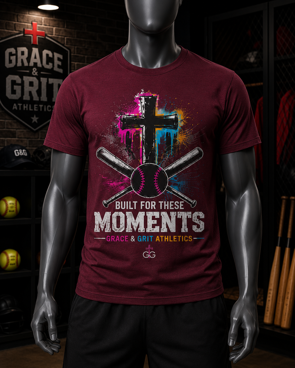 Built For These Moments | Grace & Grit Athletics Signature Series Tee