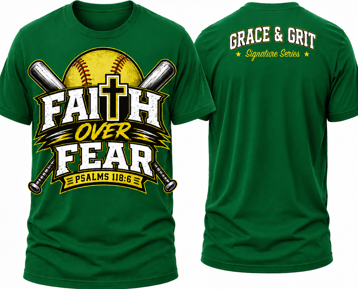 Faith Over Fear™ – Golden Diamond Edition