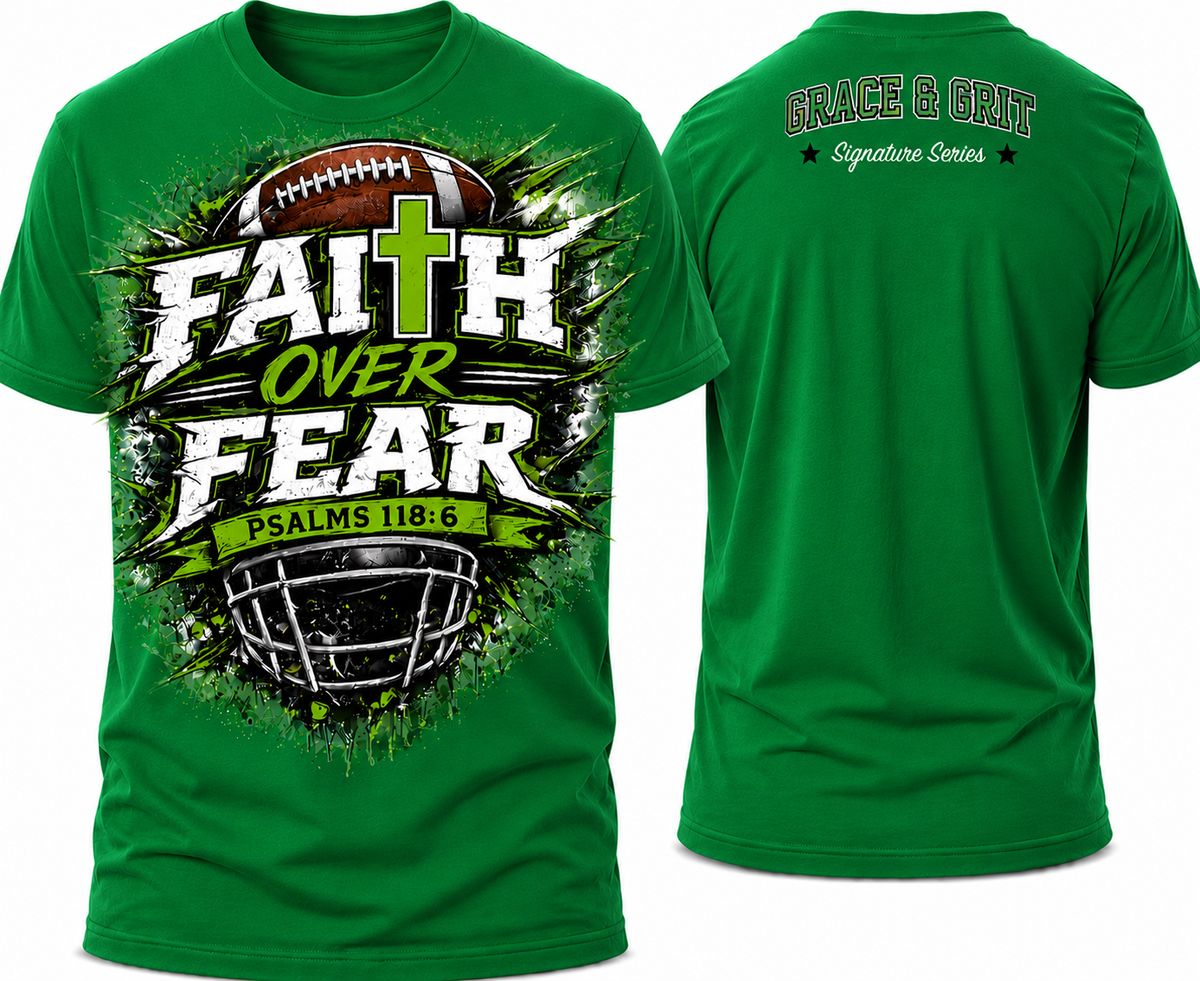 Faith Over Fear™ – Gridiron Edition