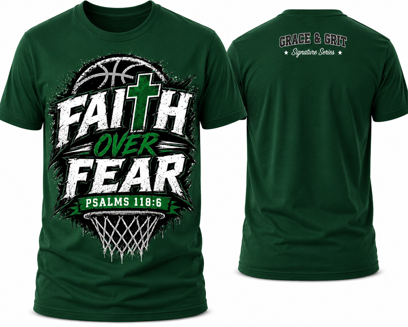 Faith Over Fear™ – Hardwood Edition