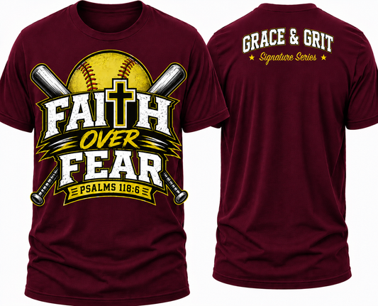 Faith Over Fear™ – Golden Diamond Edition