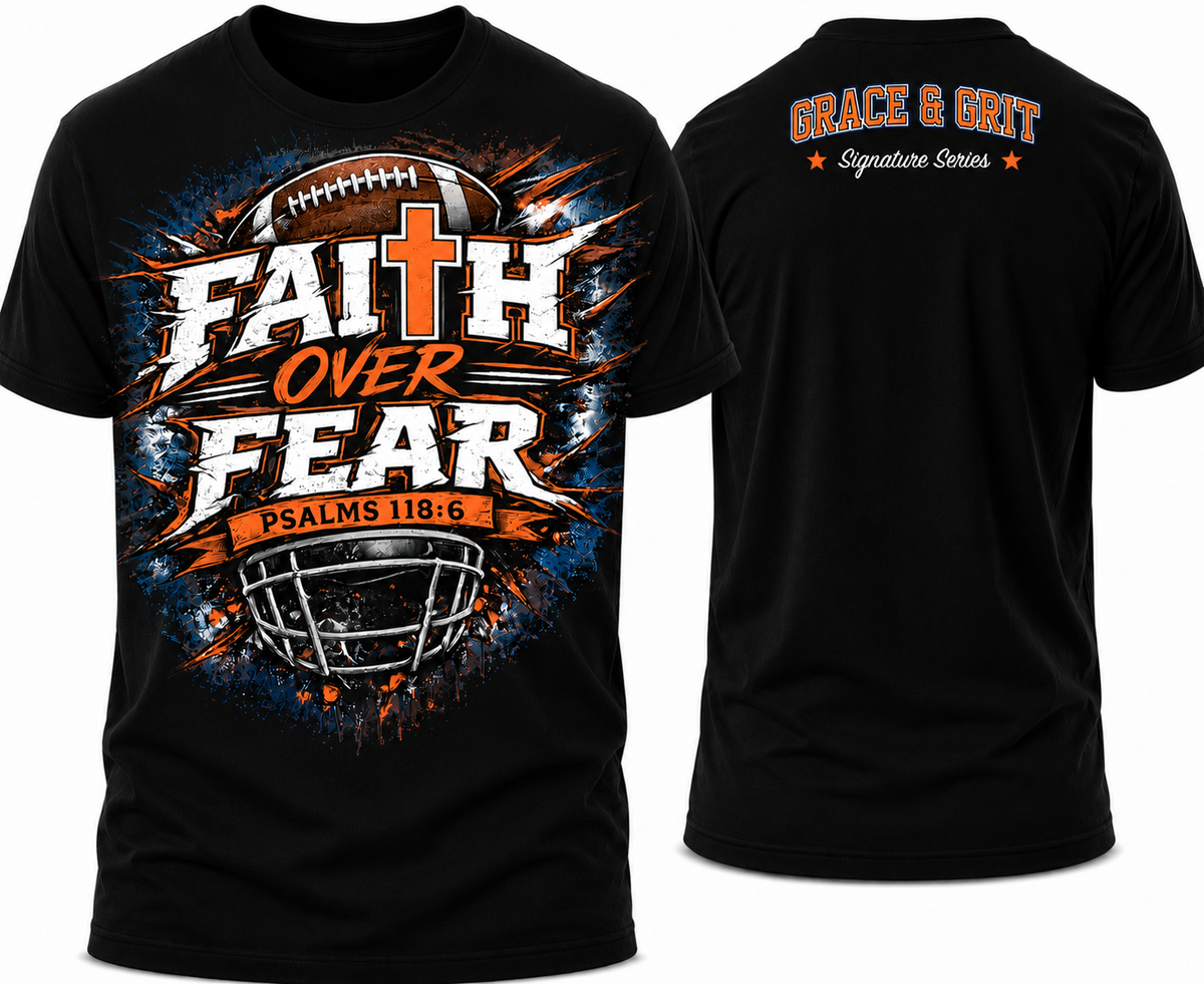 Faith Over Fear™ – Gridiron Edition