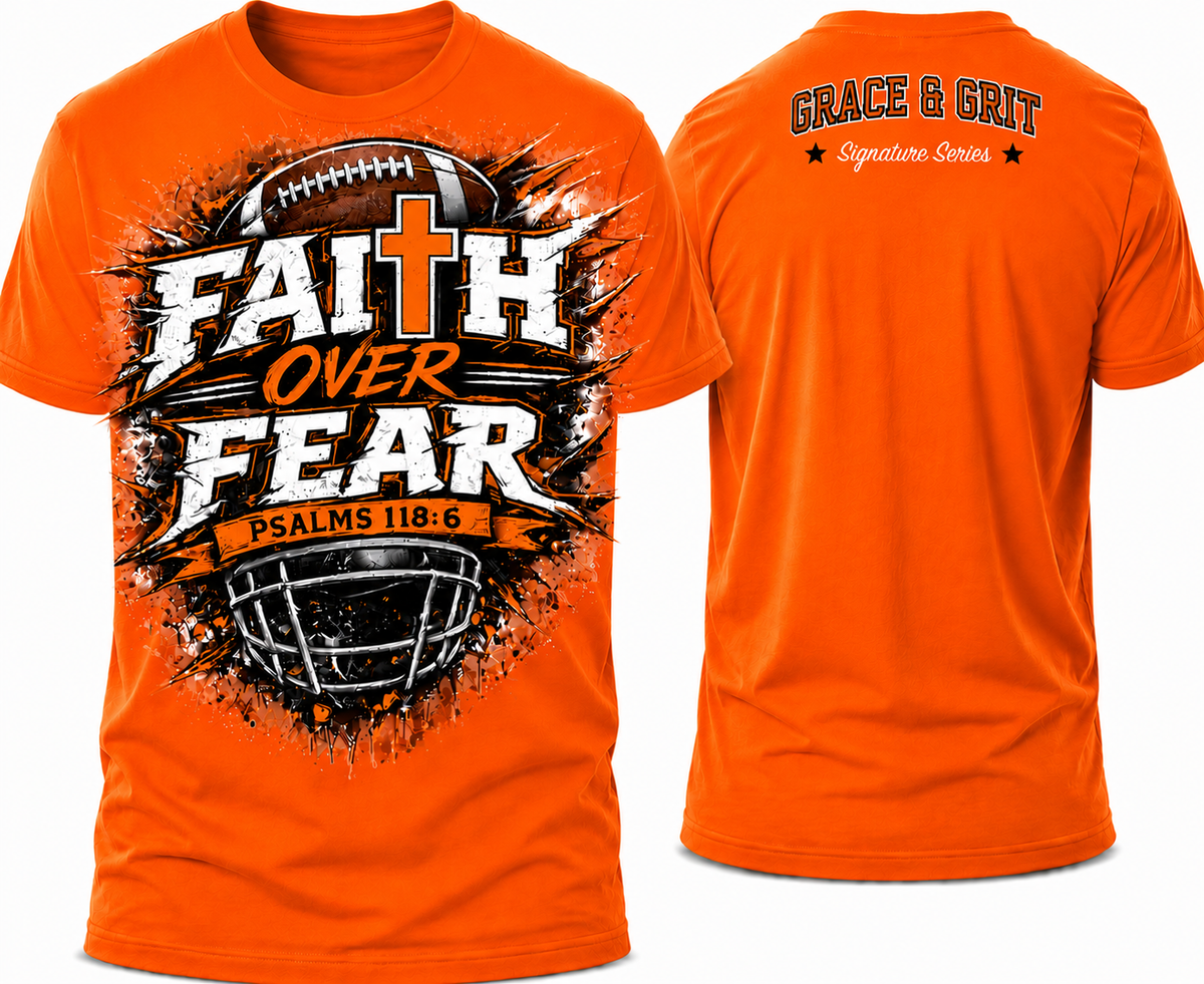 Faith Over Fear™ – Gridiron Edition