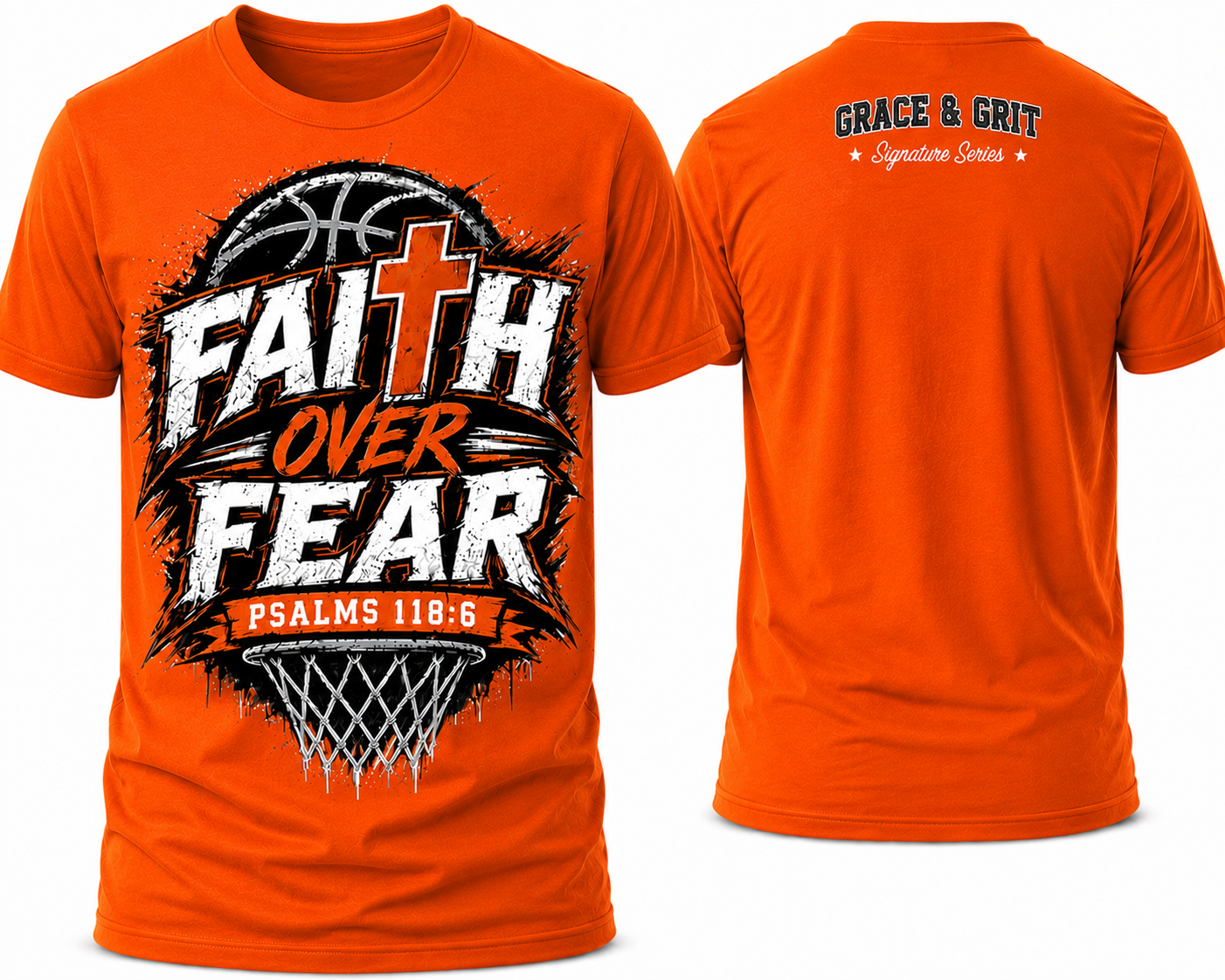 Faith Over Fear™ – Hardwood Edition