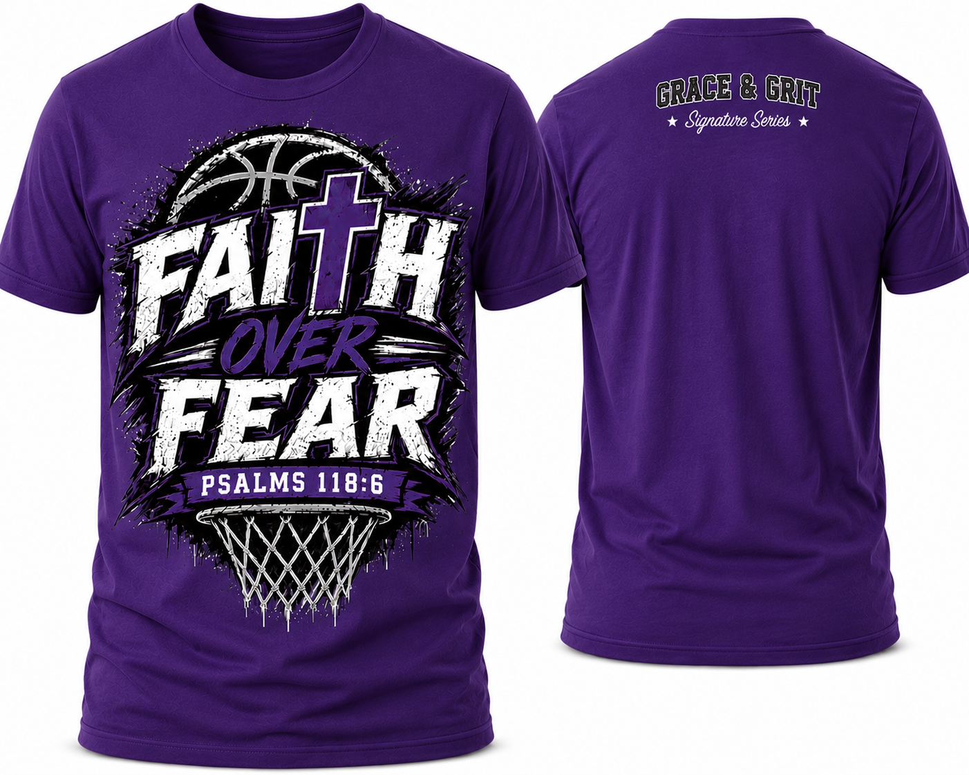 Faith Over Fear™ – Hardwood Edition