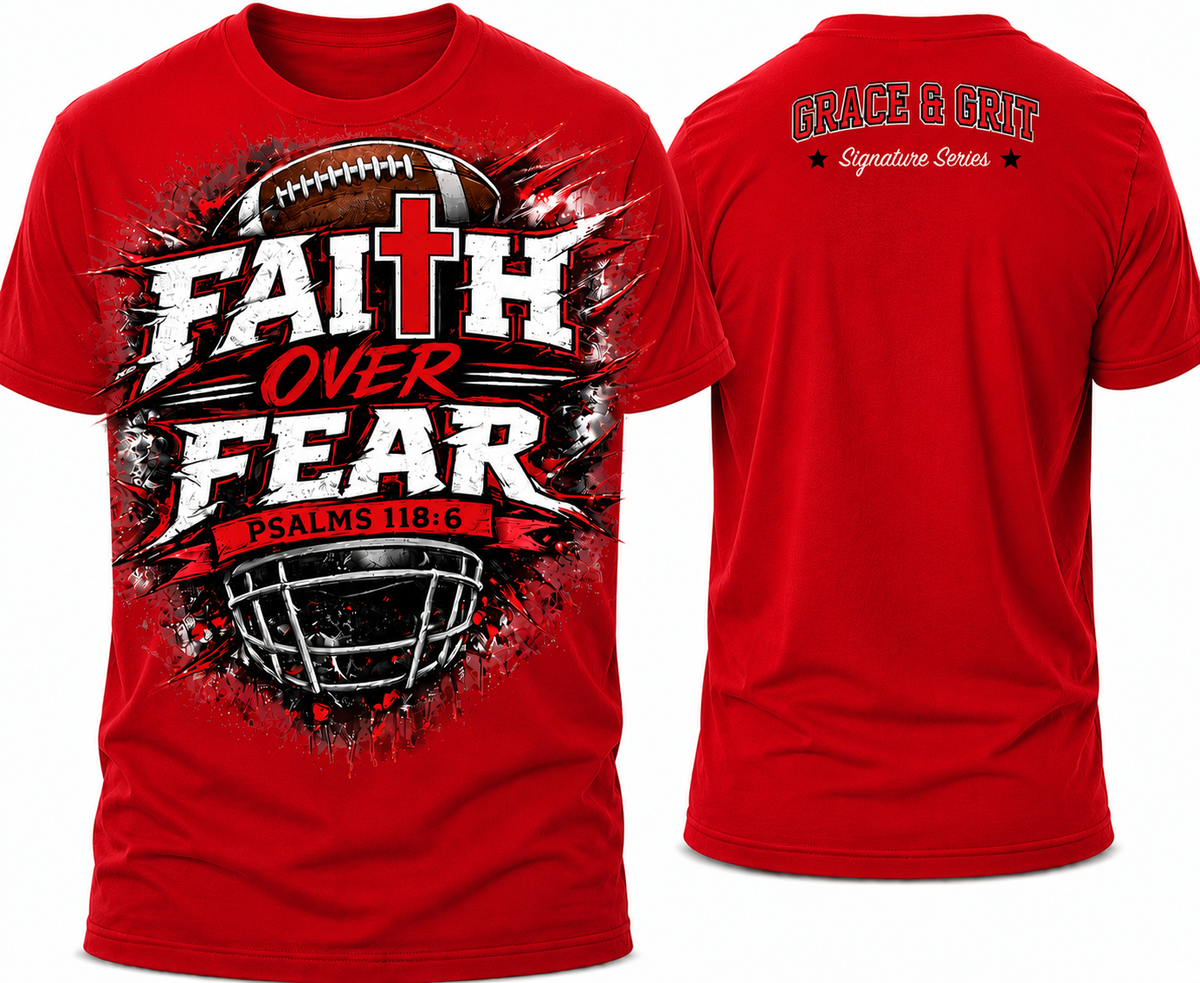 Faith Over Fear™ – Gridiron Edition