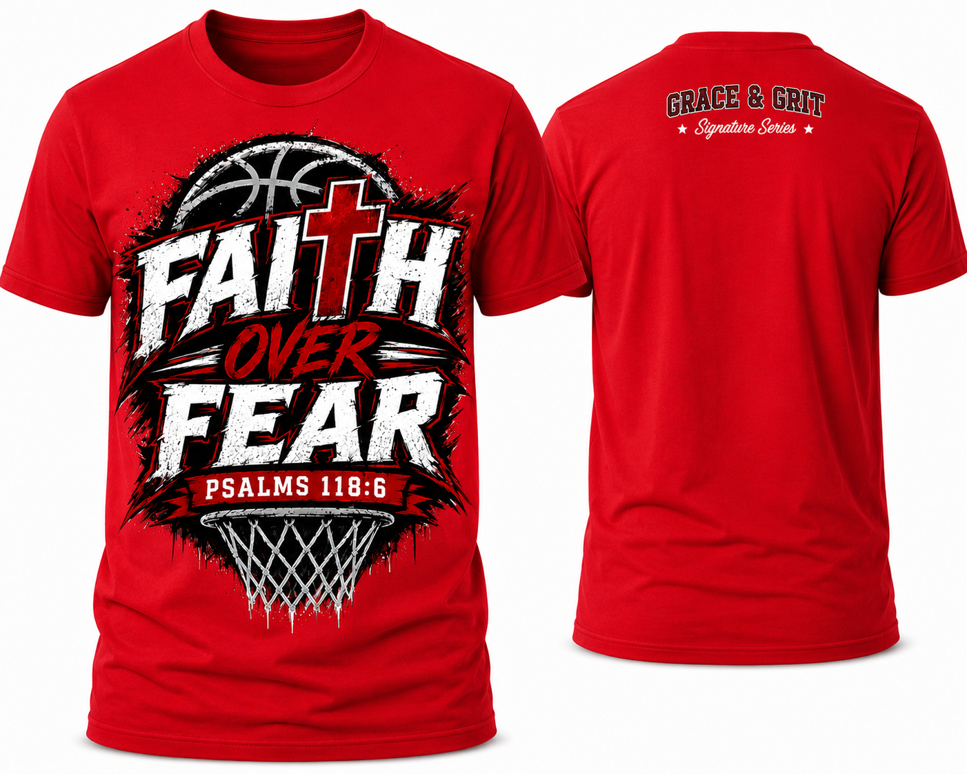 Faith Over Fear™ – Hardwood Edition