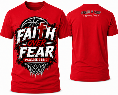 Faith Over Fear™ – Hardwood Edition
