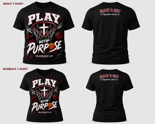Play With Purpose – Basketball Faith Shirt